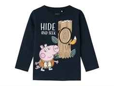 Name It dark sapphire Gurli Gris top